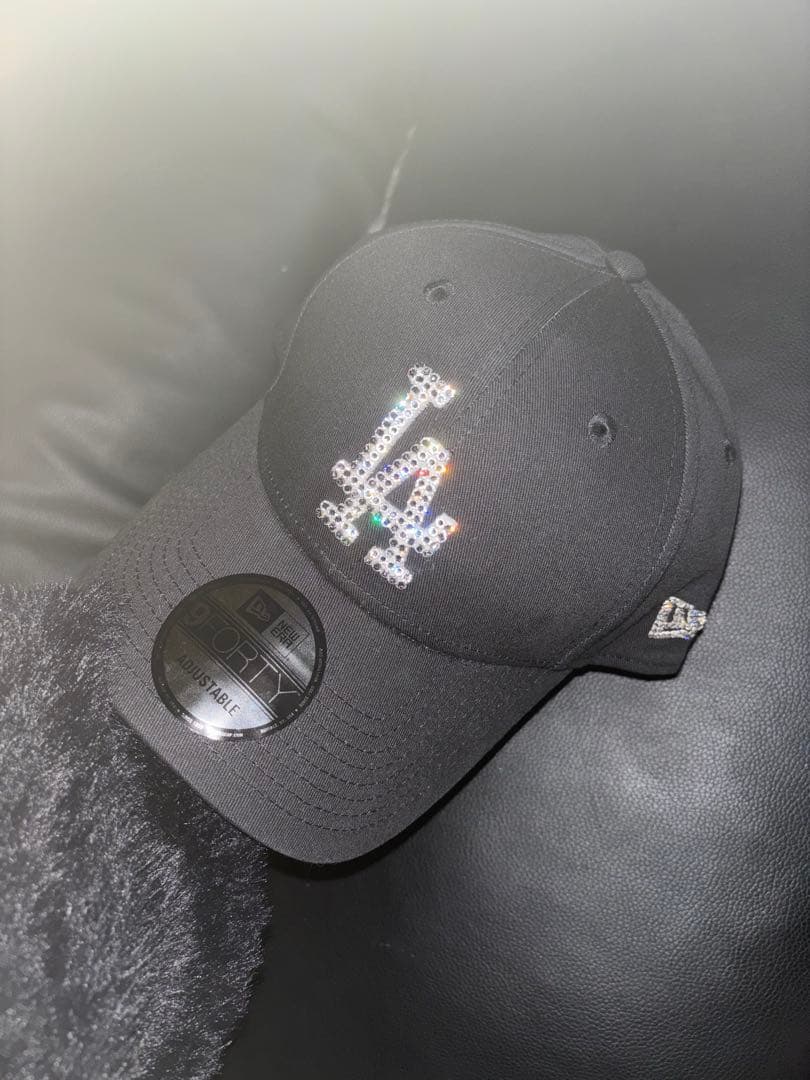 ジュエルキャップ　ニューエラ　9FORTY スワロフスキー　キラキラ　デコ