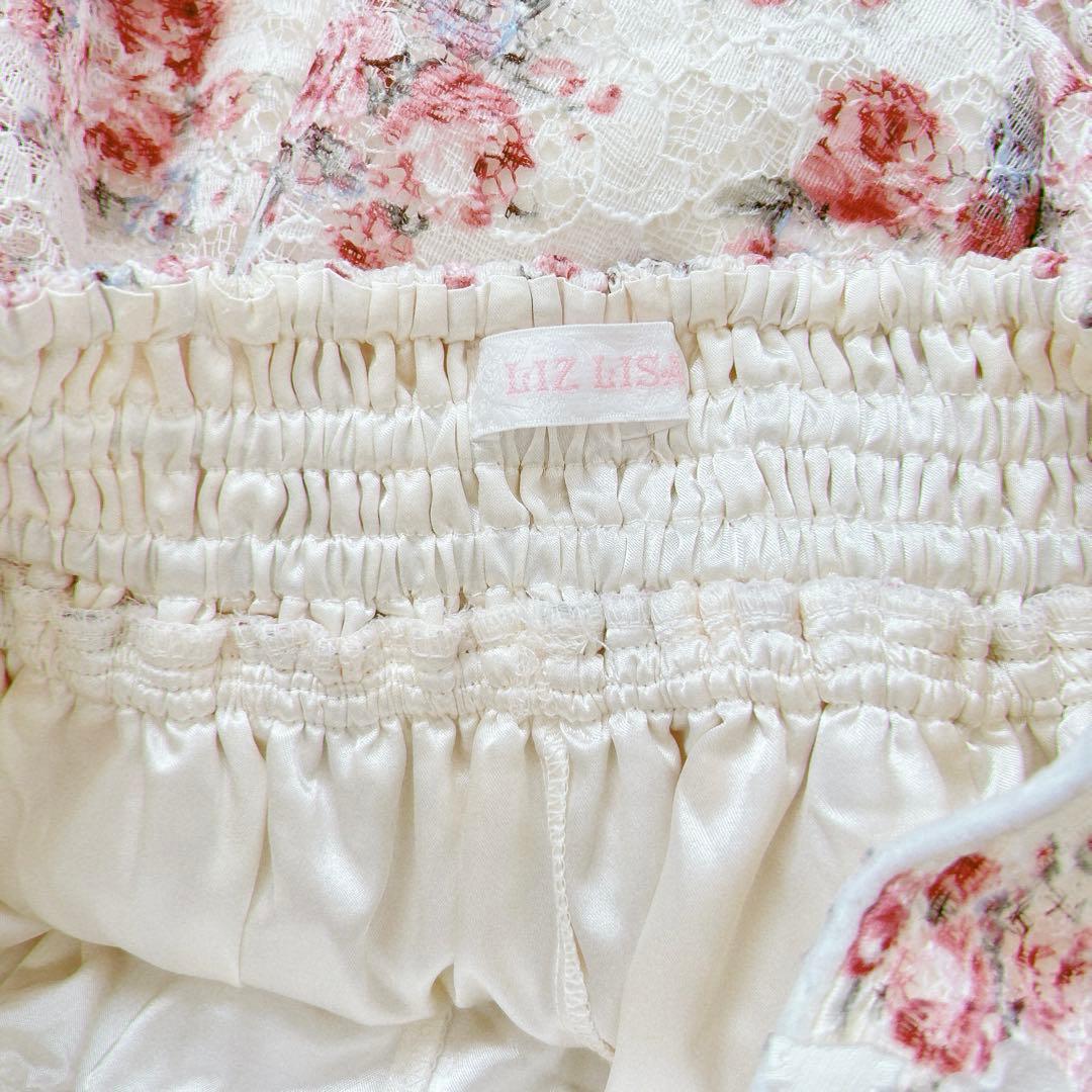 00s y2k LIZ LISA 姫カジ　姫ギャル　スカパン　花柄　レース