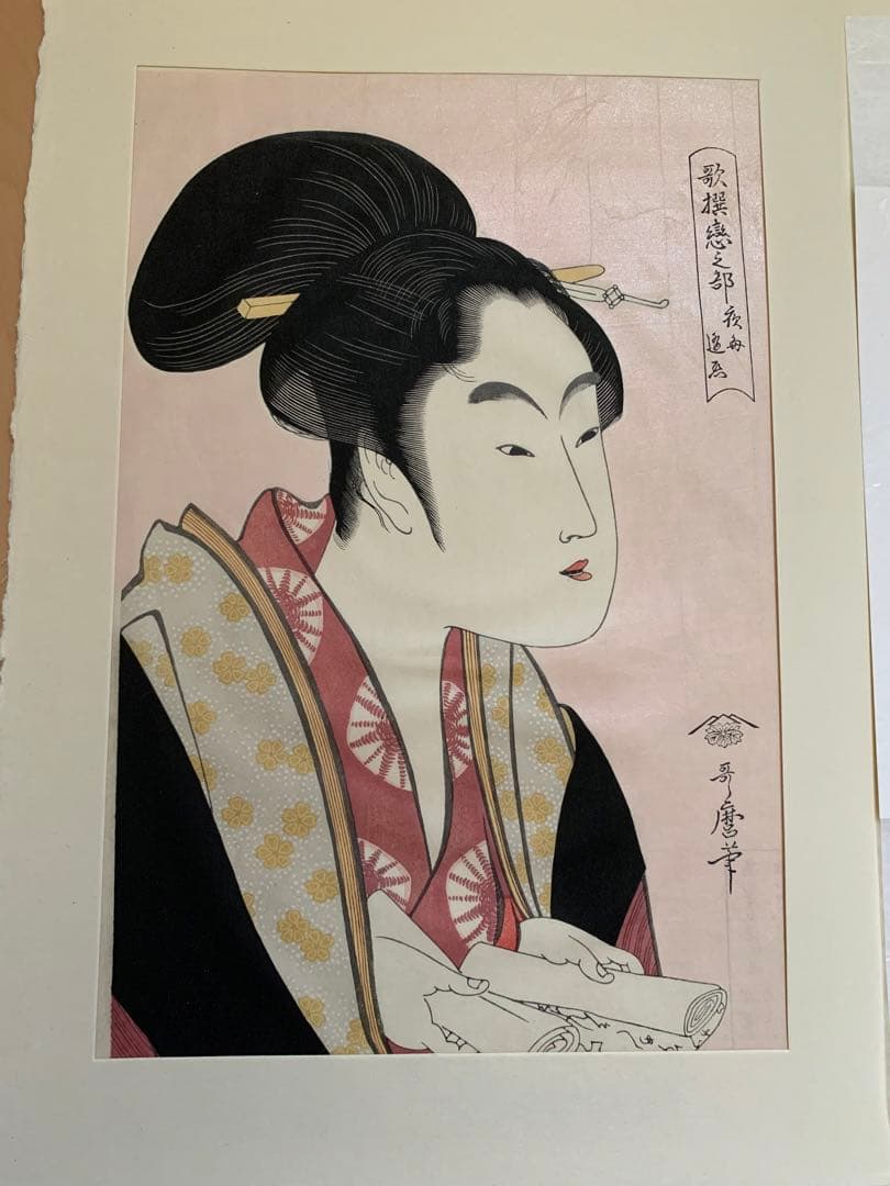 喜多川歌麿　14作品　浮世絵コレクション