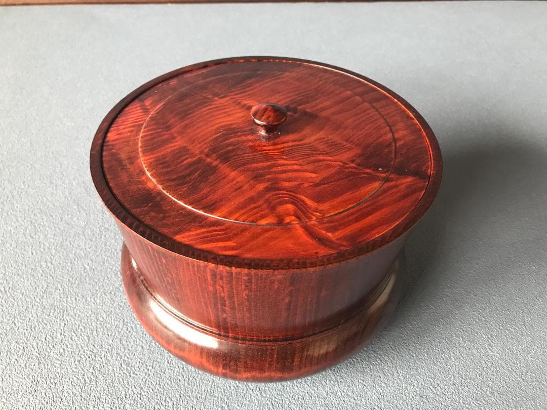 水差し　栃の木　漆塗り