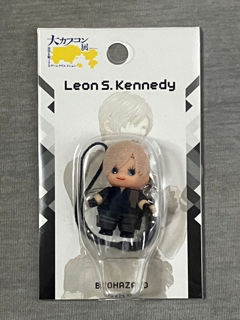 【大カプコン展】バイオハザード　レオン　セット　アクスタ　キューピー　他