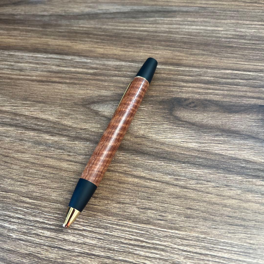 野原工芸 ロータリーペン 花梨 虎杢