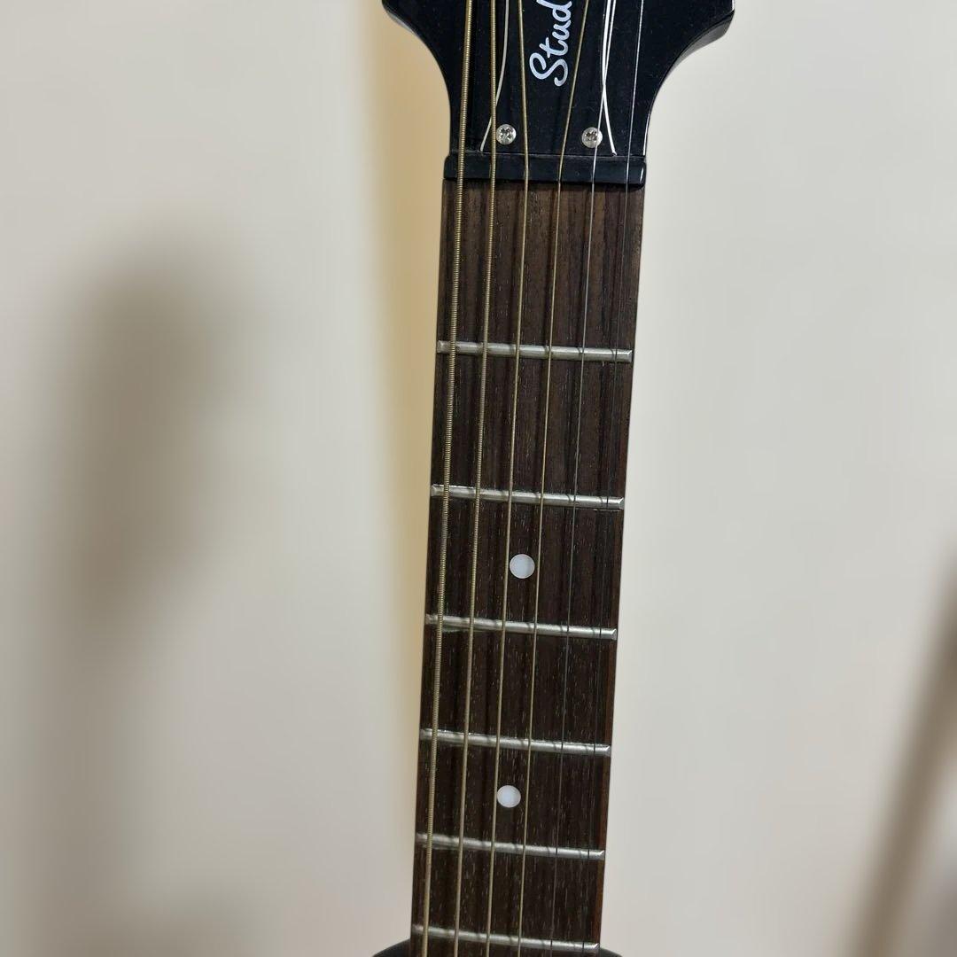 ギター epiphone les paul studio ebony