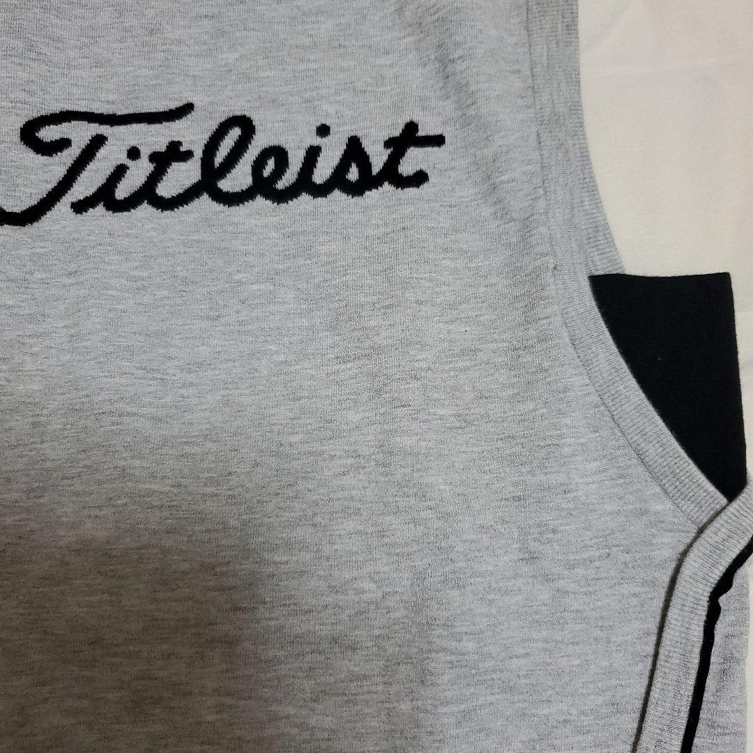 専用Titleist ベスト &ボルビックバイザー黒&グレー　３点