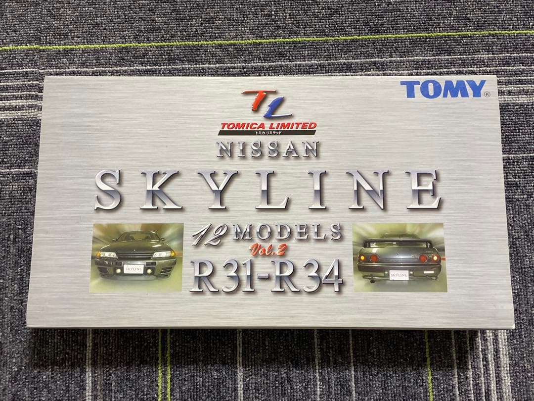 トミカ リミテッド スカイライン 12台セット R31-R34
