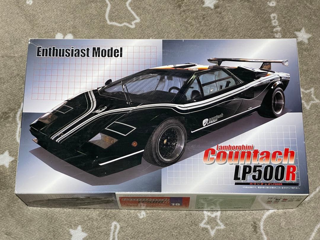 1/24 フジミ製・ カウンタック（エンスージアストモデル）3台セット