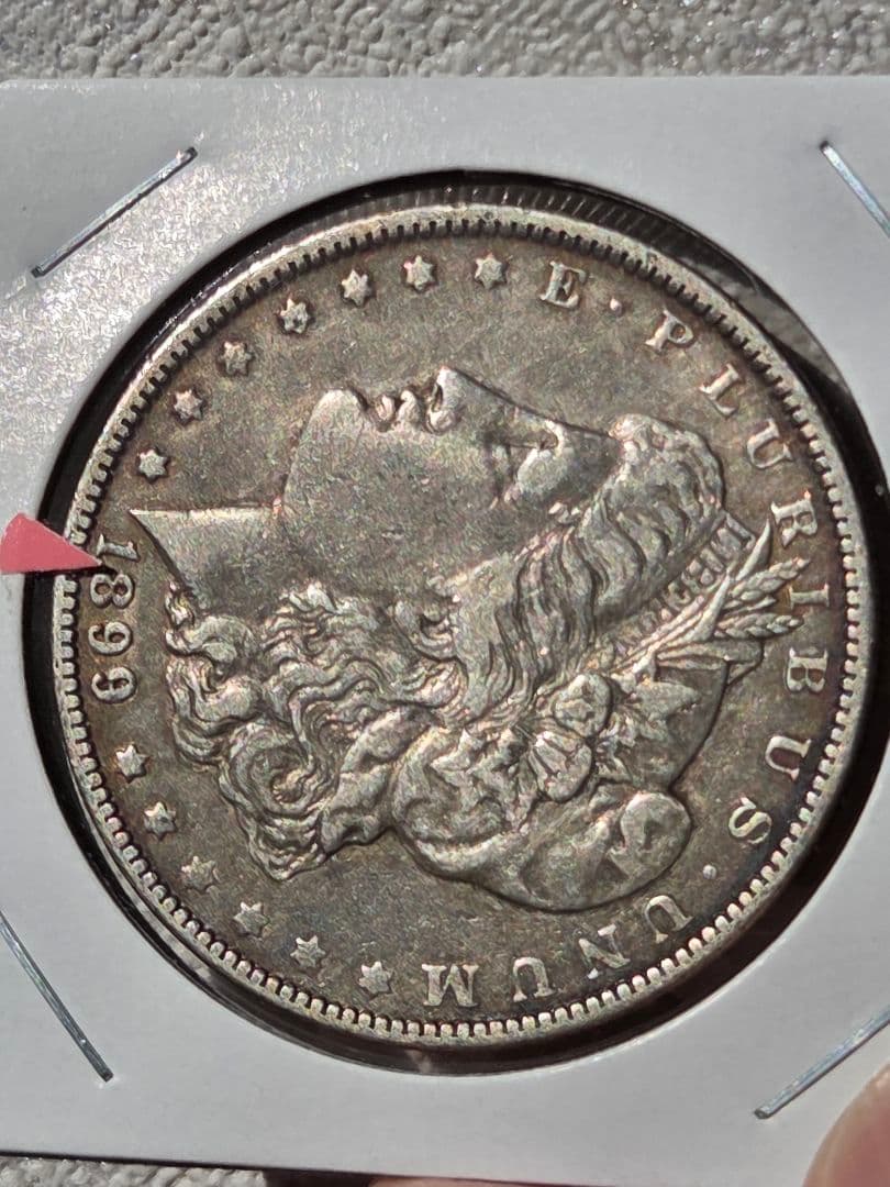 (VAM4&6) アメリカ合衆国　モルガンダラー銀貨　1889 O