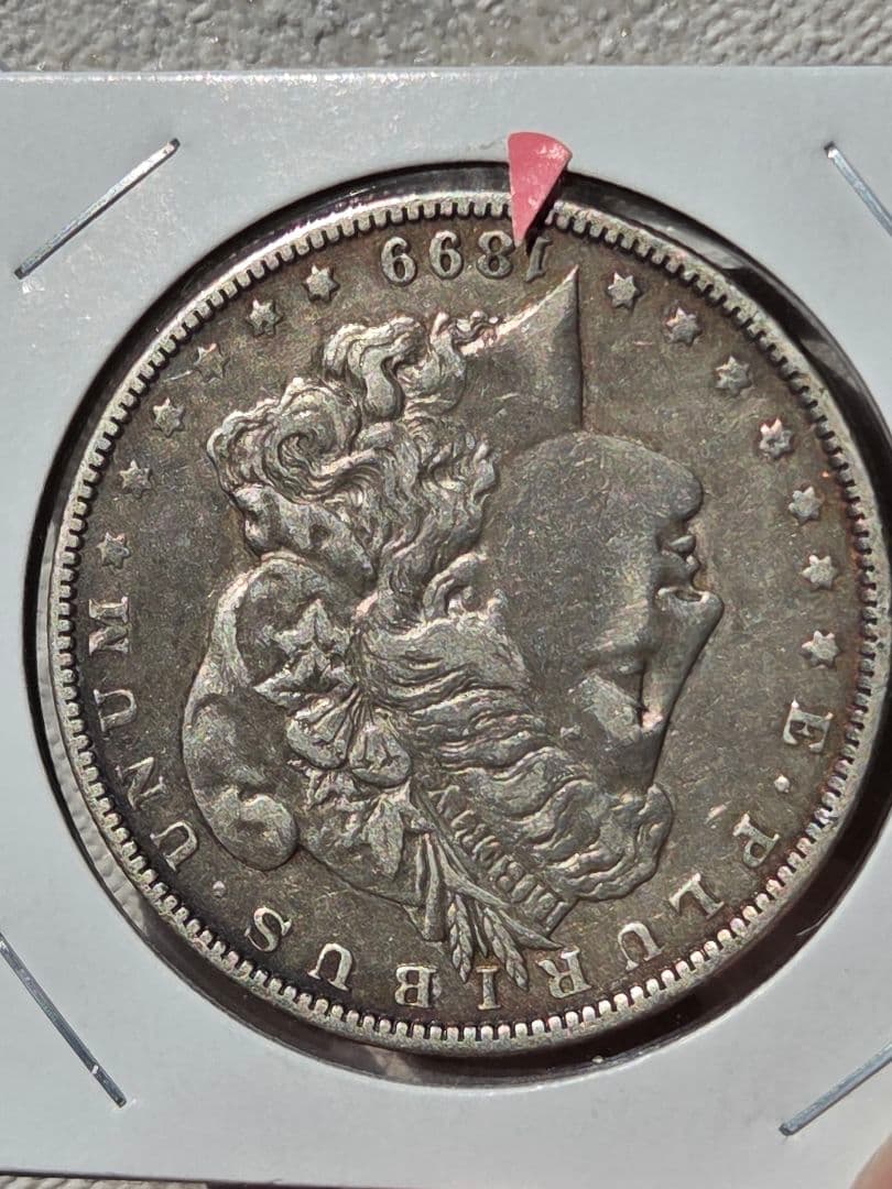 (VAM4&6) アメリカ合衆国　モルガンダラー銀貨　1889 O