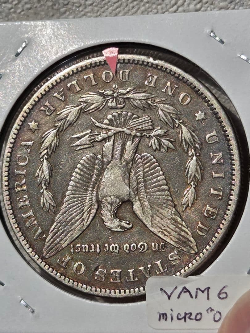 (VAM4&6) アメリカ合衆国　モルガンダラー銀貨　1889 O