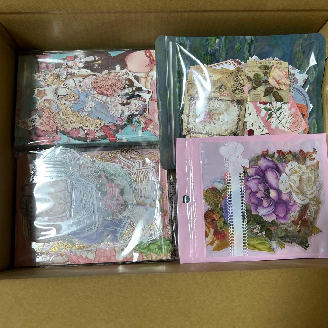 ✨️最終値下げ✨️コラージュ素材 海外マステ デザインペーパー まとめ売り⑪