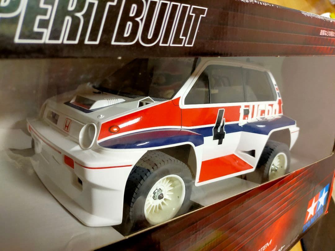 タミヤ1/10RC Honda シティターボ XB