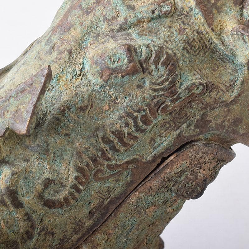 yoshi2000　中国　古銅青銅　獣面　ジコウ　觥　V R8280