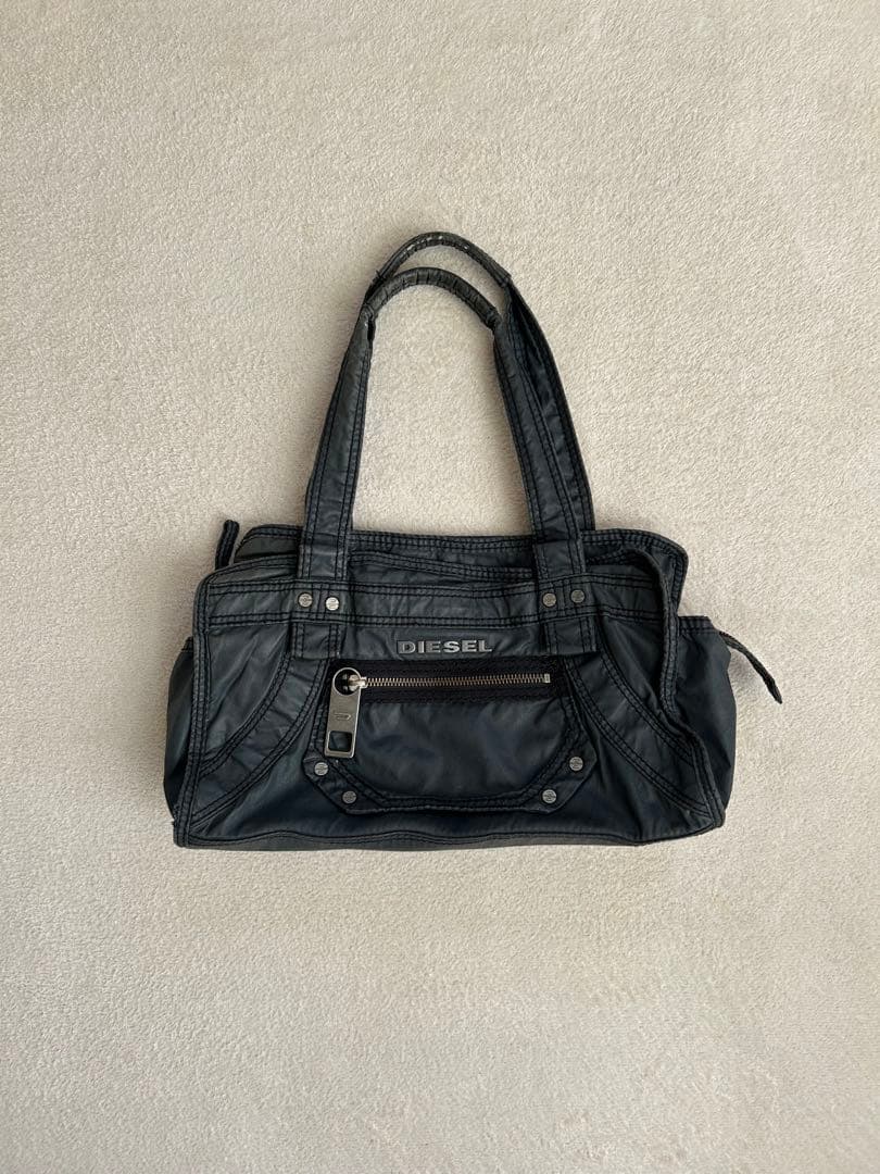 バッグ DIESEL black shoulder bag