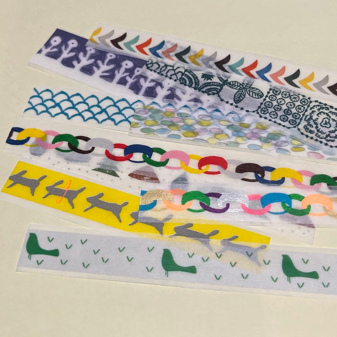 希少レア ミナペルホネン マスキングテープまとめ売り19本+フレークシール70枚