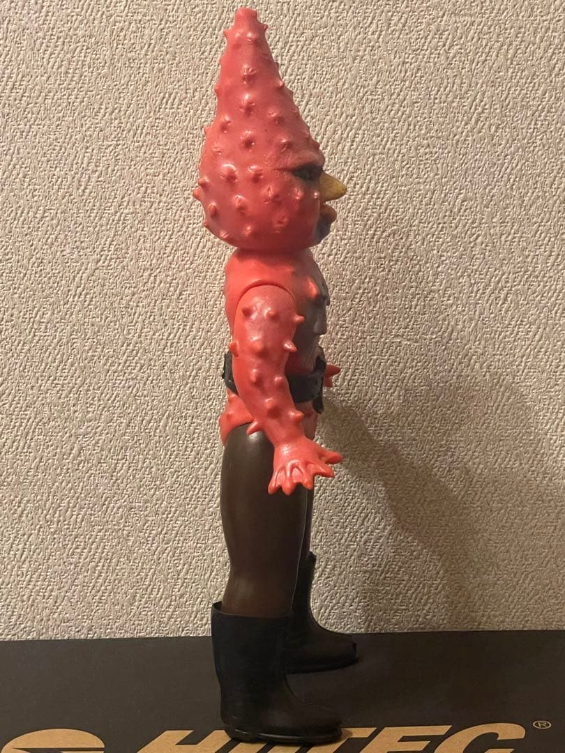 【仮面ライダー怪人】ヒトデンジャー　旧バンダイ　当時物　ソフビ