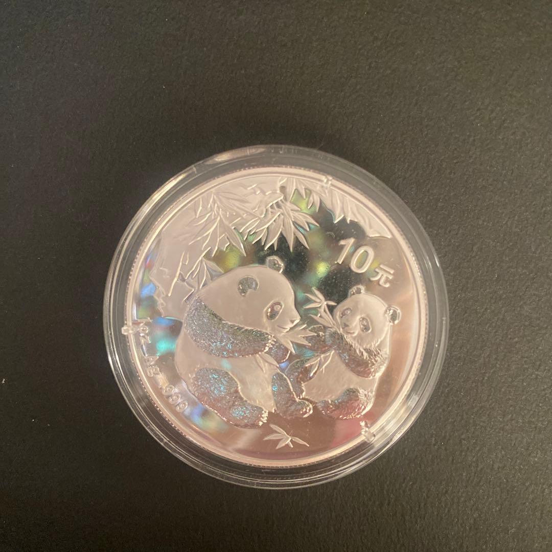 2006パンダ銀貨　10元中華人民共和国