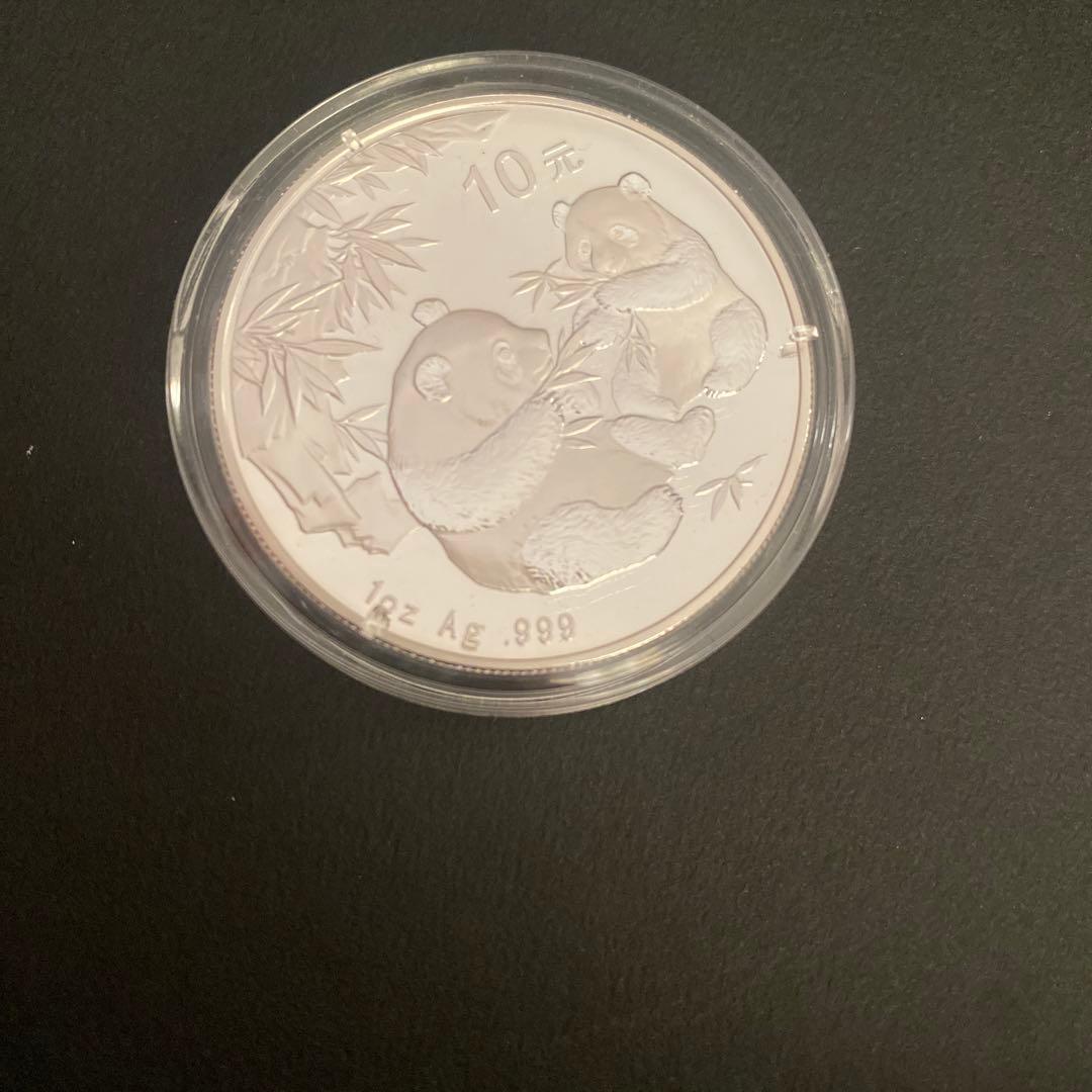 2006パンダ銀貨　10元中華人民共和国
