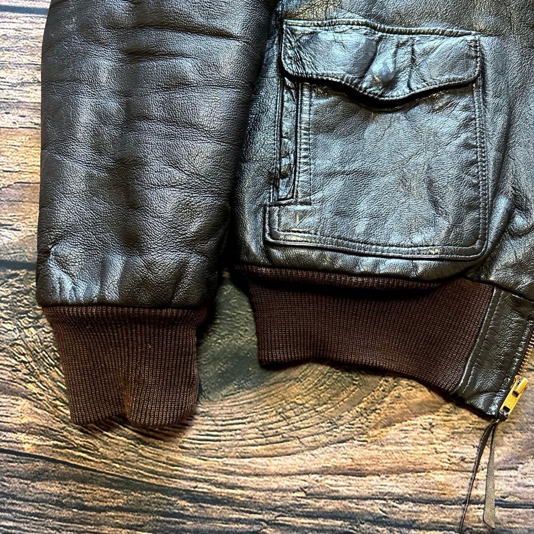 ジャケット・アウター L.L.BEAN / 80's USA A-2 leather jacket
