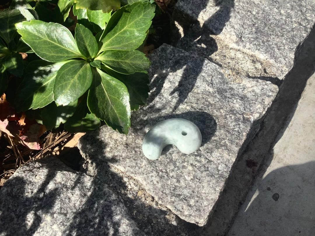 ✳激安‼️特別安価　糸魚川翡翠アイスジェイド*氷肌目　古代からのお守り　機械鑑定付