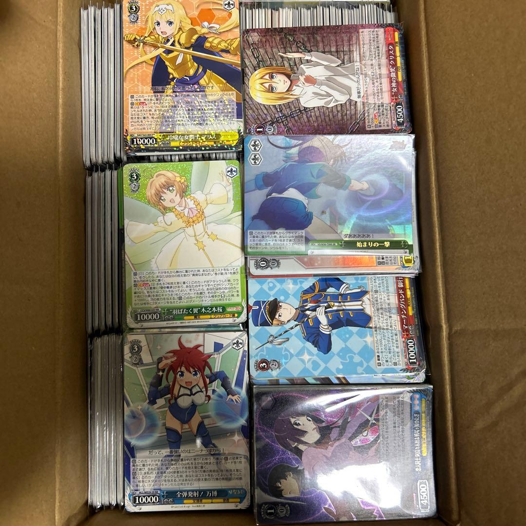 ヴァイスシュヴァルツ レア以上約1500枚まとめ売り