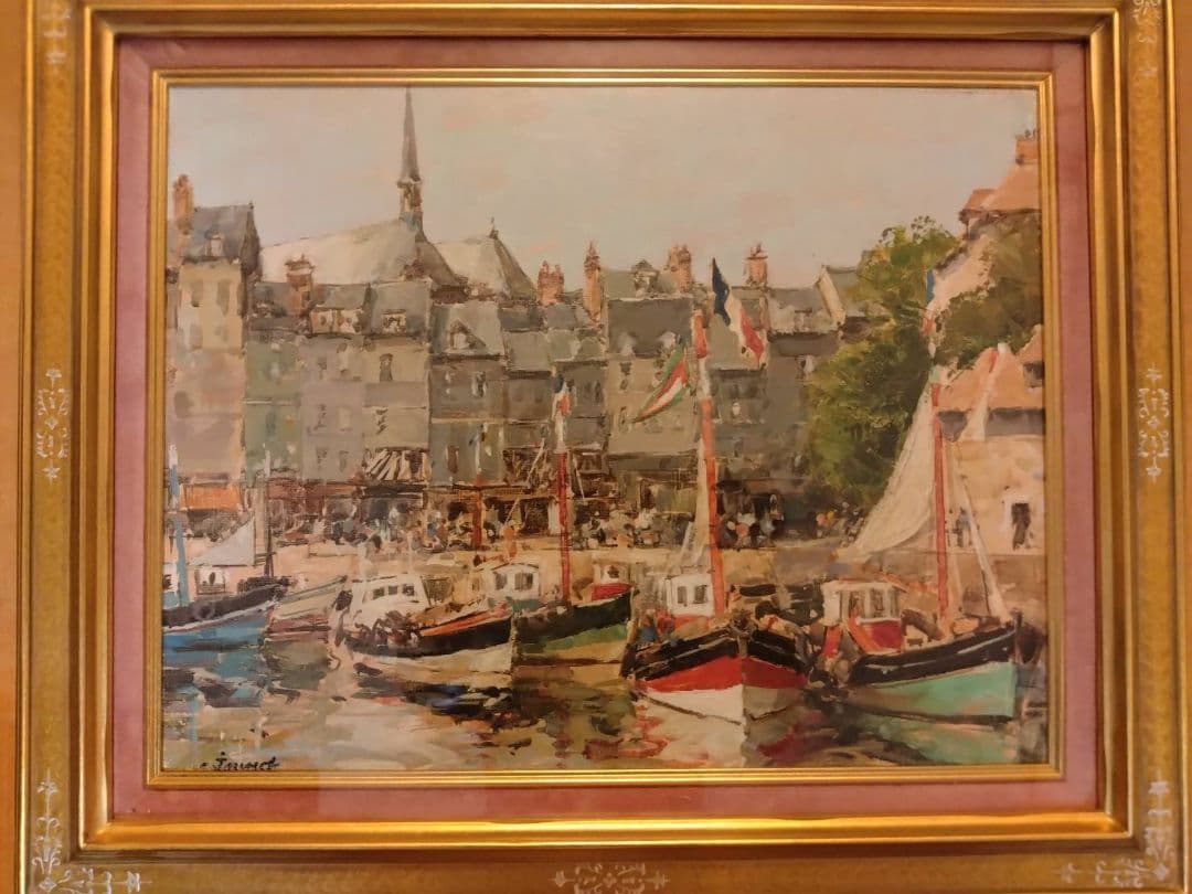 Claude Joussetの油絵