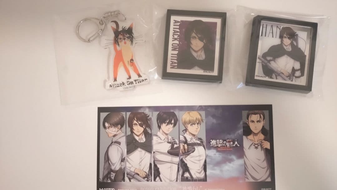 【進撃の巨人】ハンジ　キーホルダー・マグネット