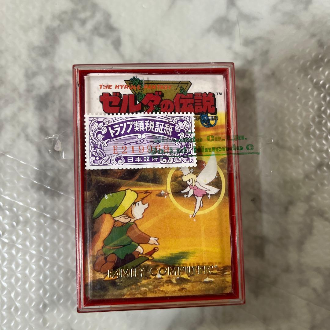 トランプ類税証紙付　新品中古　ゼルダの伝説トランプ