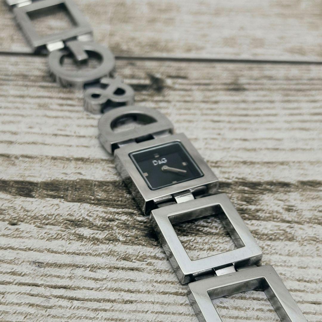 動作品　腕時計　D&G TIME　ドルチェ＆ガッバーナ　シルバー　ブレスレット