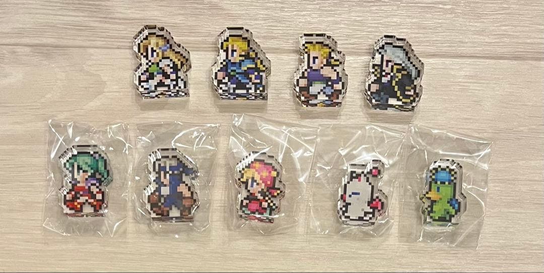 FF6 ピクセルリマスター ミニアクリルスタンドコレクション 美品