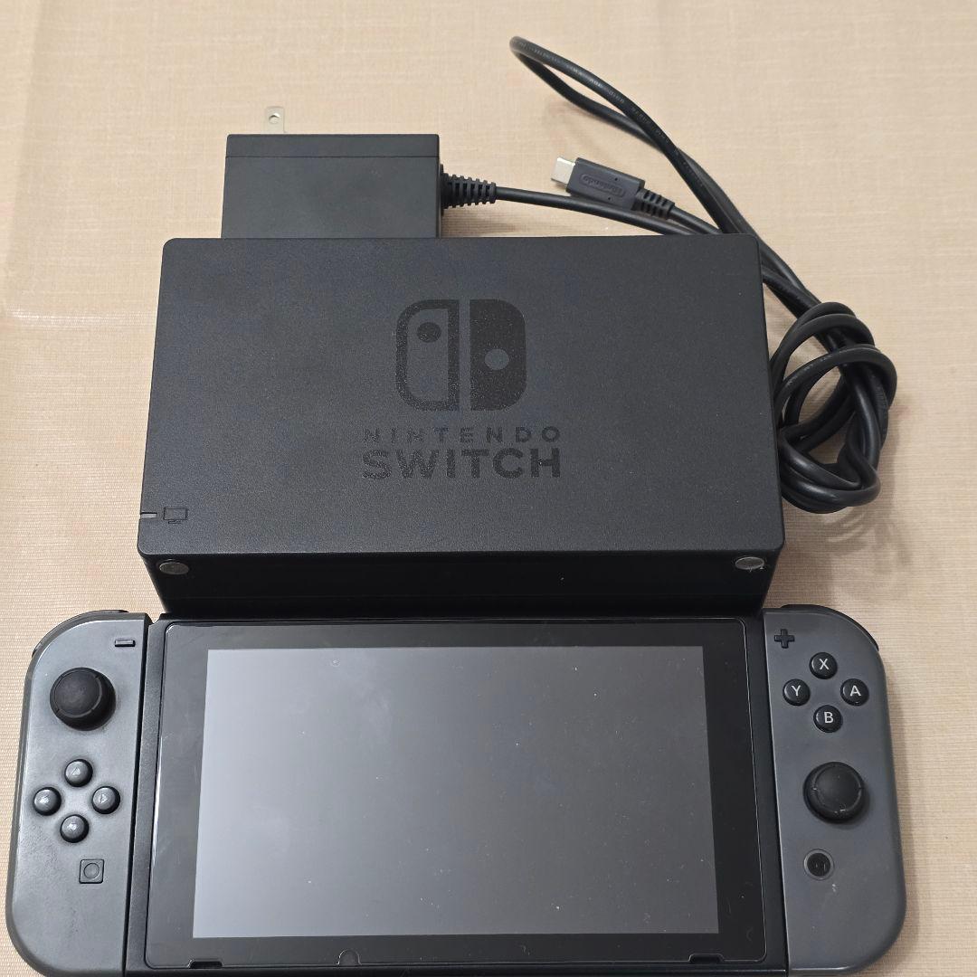 【ジャンク】Nintendo Switch 本体 ドック ACアダプター付