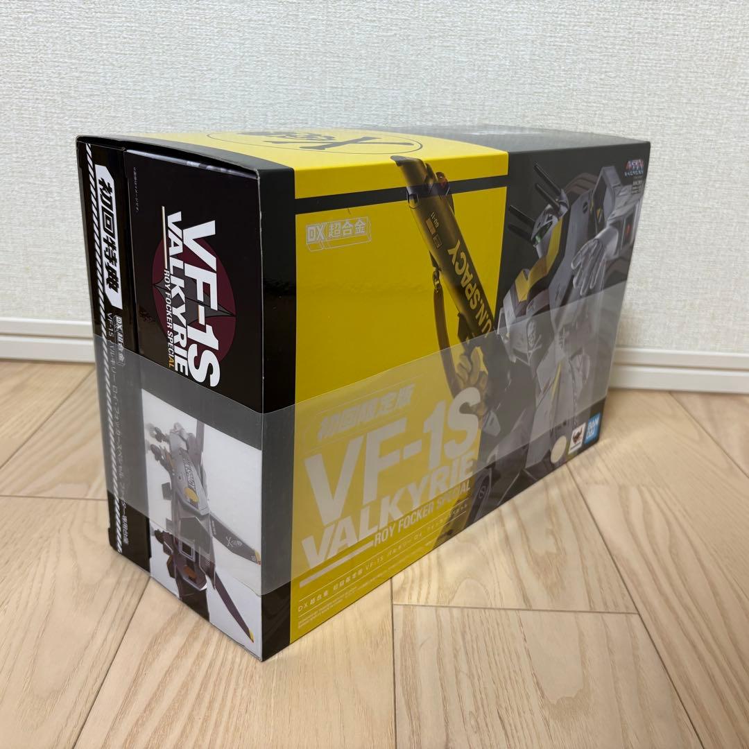 DX超合金 超時空要塞マクロス 初回特典 VF-1S ロイ・フォッカー