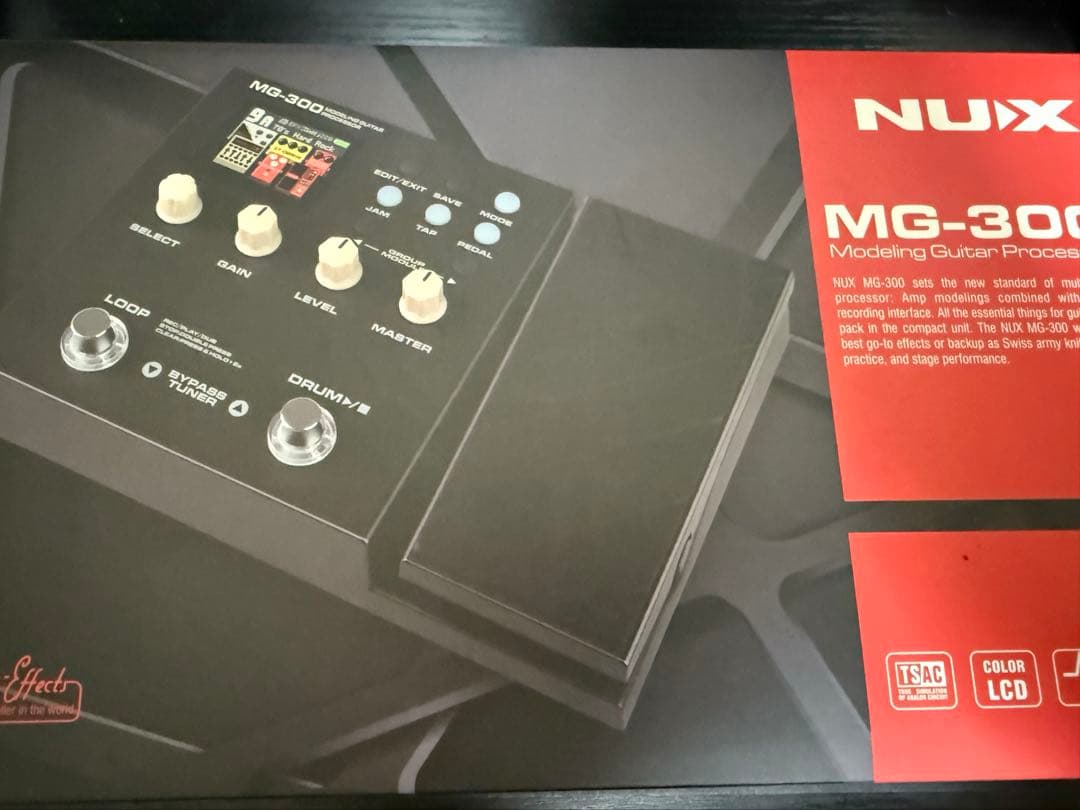 NUX MG-300 モデリングギタープロセッサー