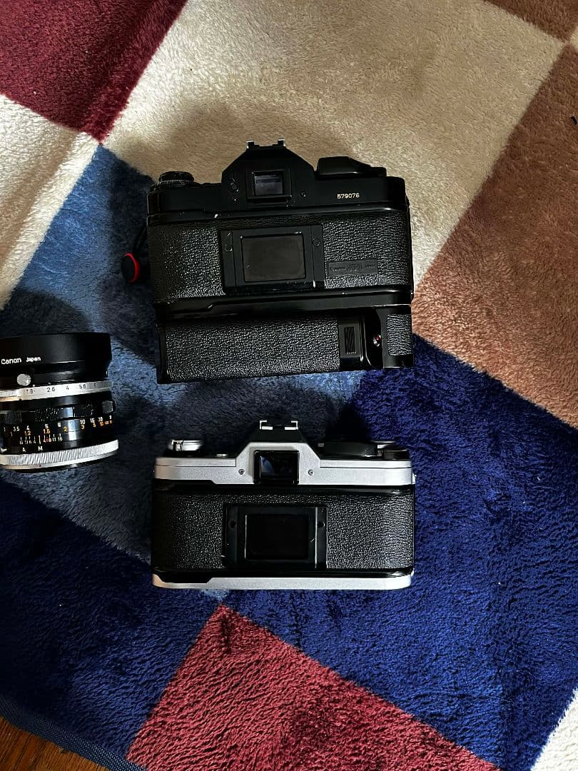 Canon A-1 & AE-1 フィルムカメラセット