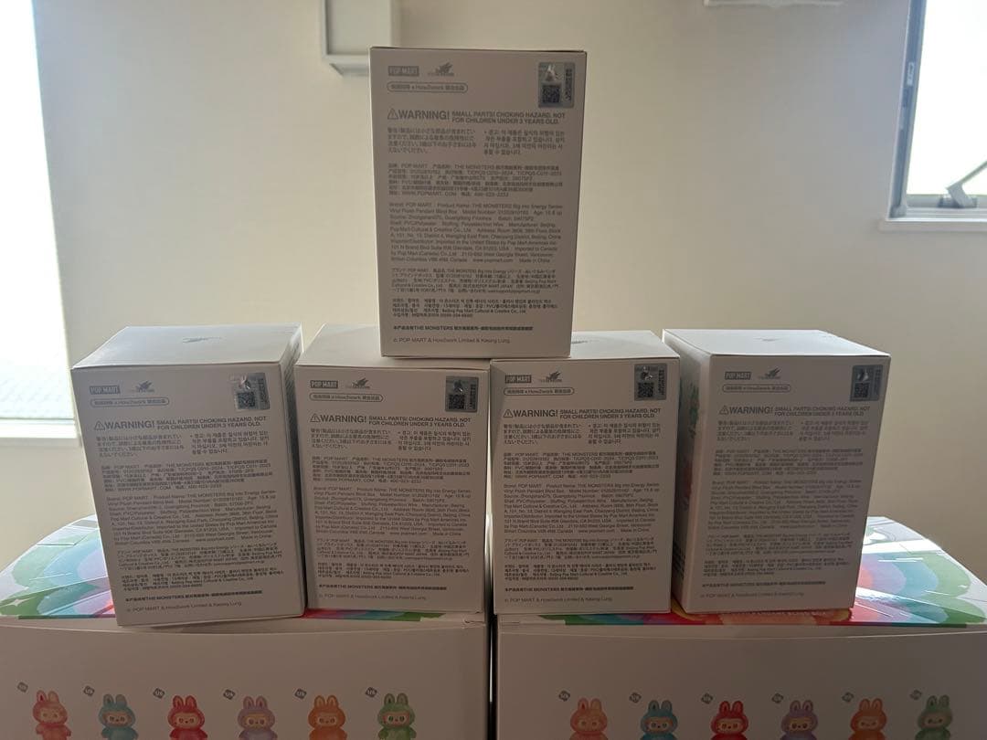 こ*り様 正規品・新品Labubu Big into Energy 3箱ラブブ