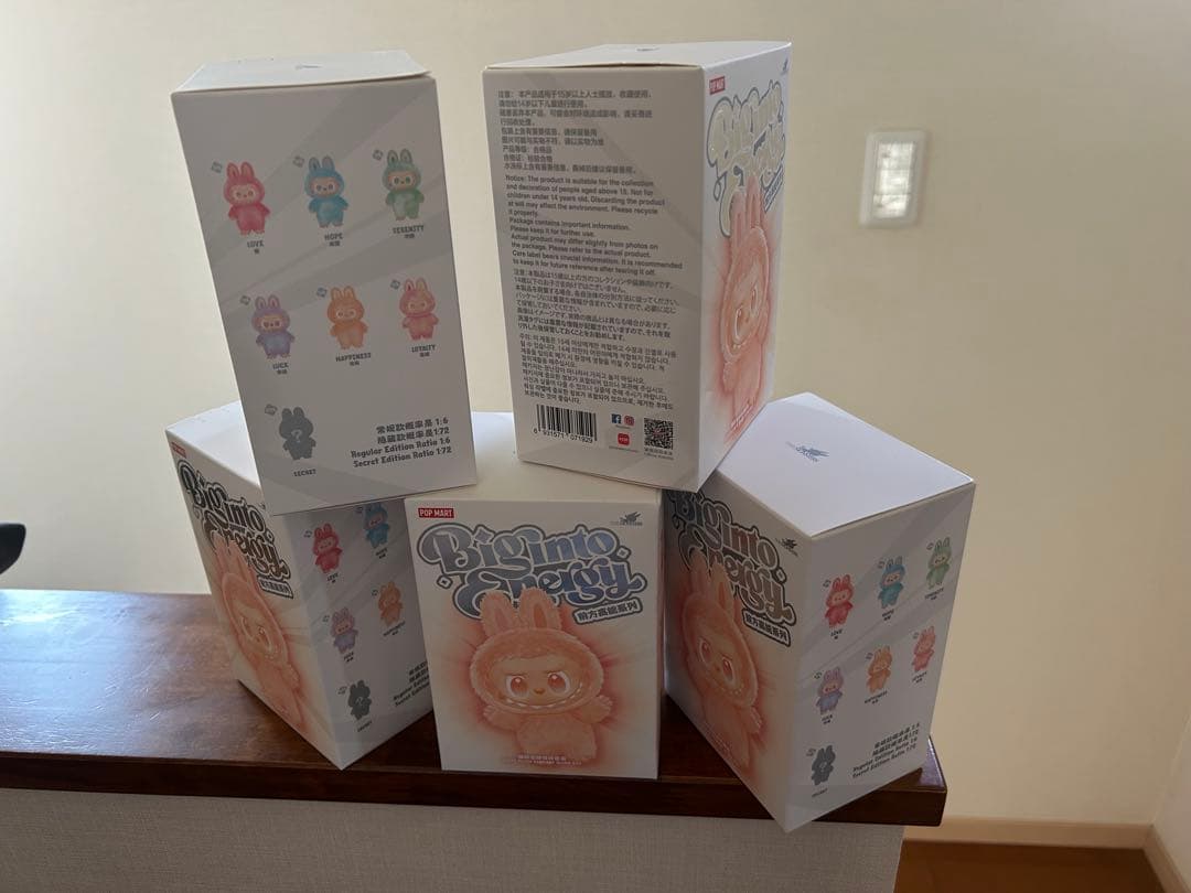 こ*り様 正規品・新品Labubu Big into Energy 3箱ラブブ
