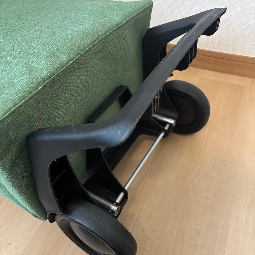 【値下げ】ROLSER グリーン キャリーカート