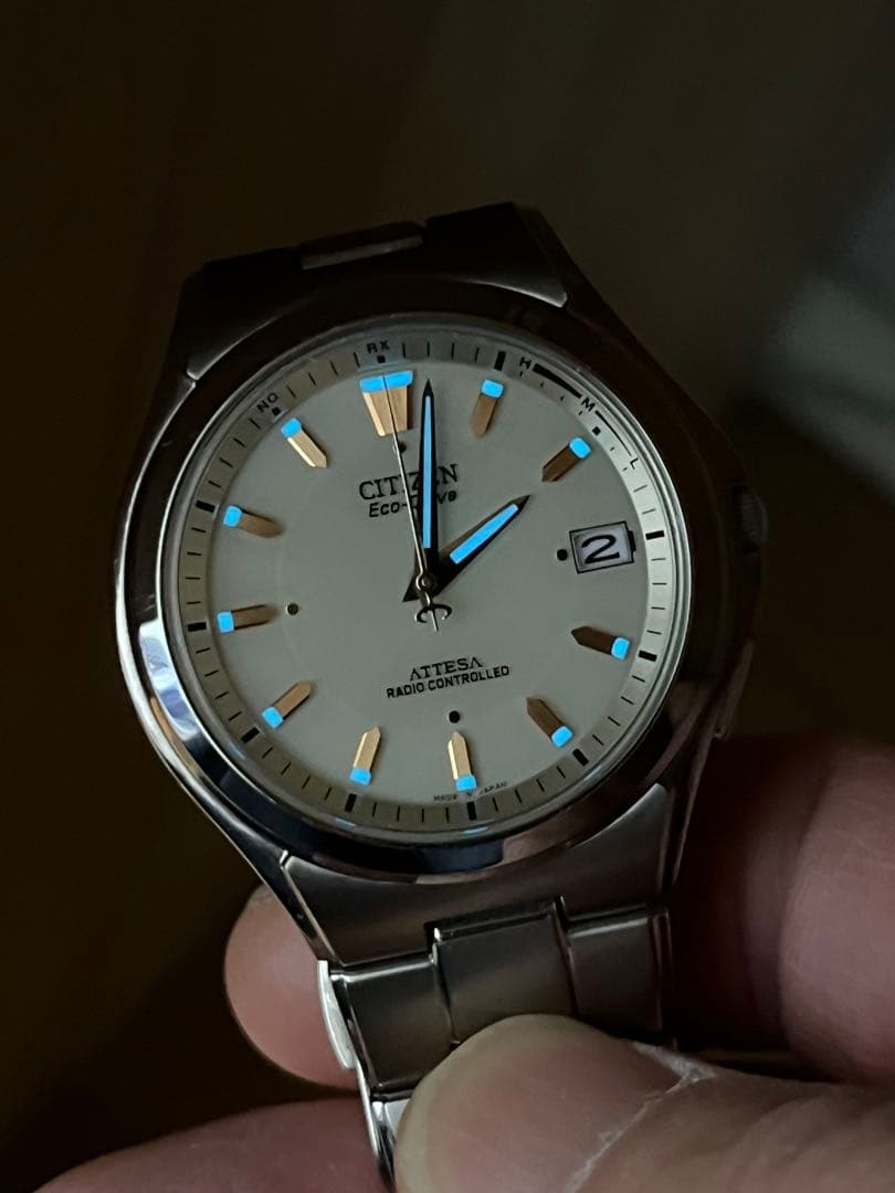 CITIZEN ATTESA エコドライブ DURATECT 10BAR 稼働品