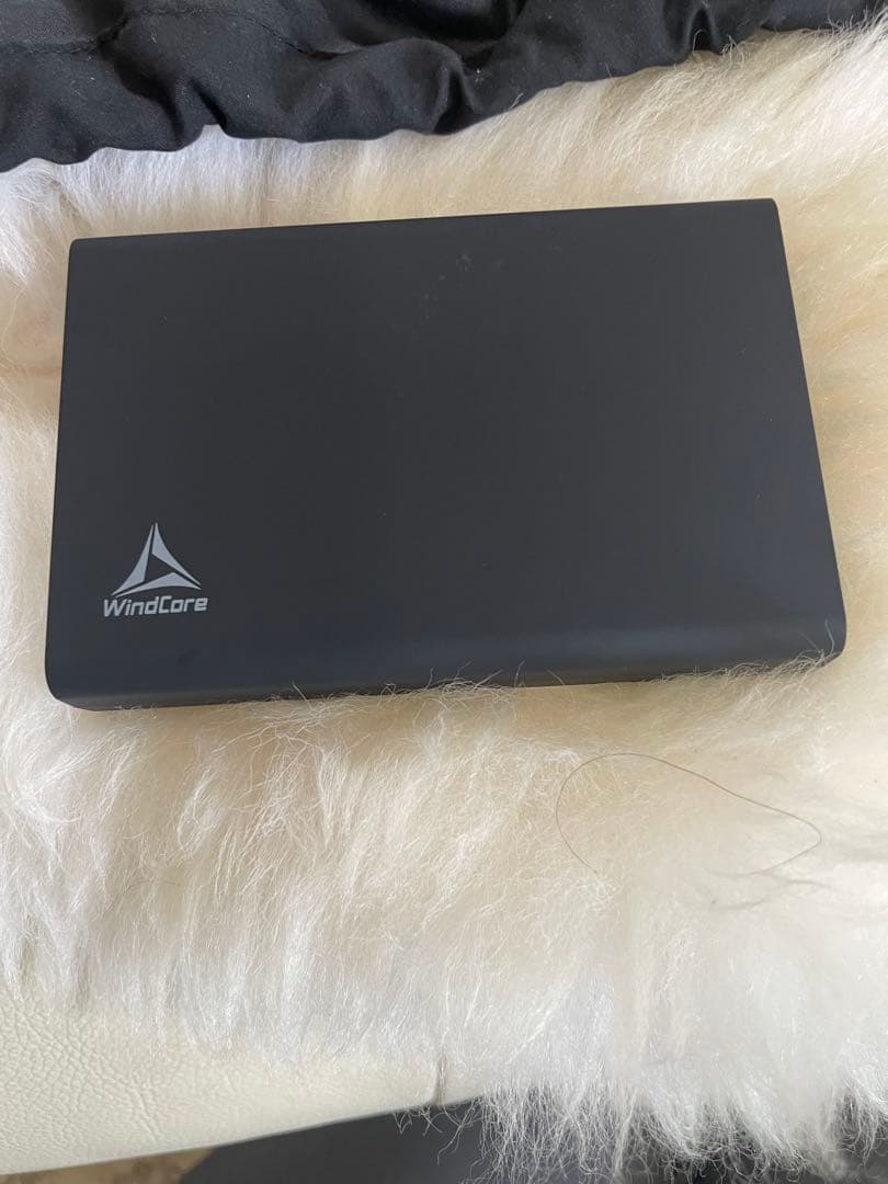 ウインドコア ファンジャケット 半袖黒Mサイズ