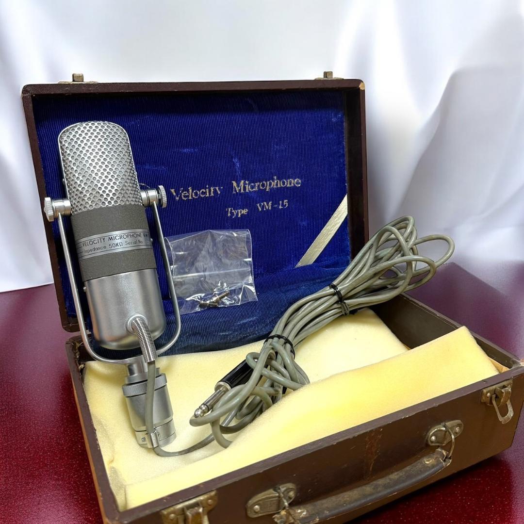 ☆美品 激レア 廃盤品 AIWA リボンマイク VM-15 純正ケース付