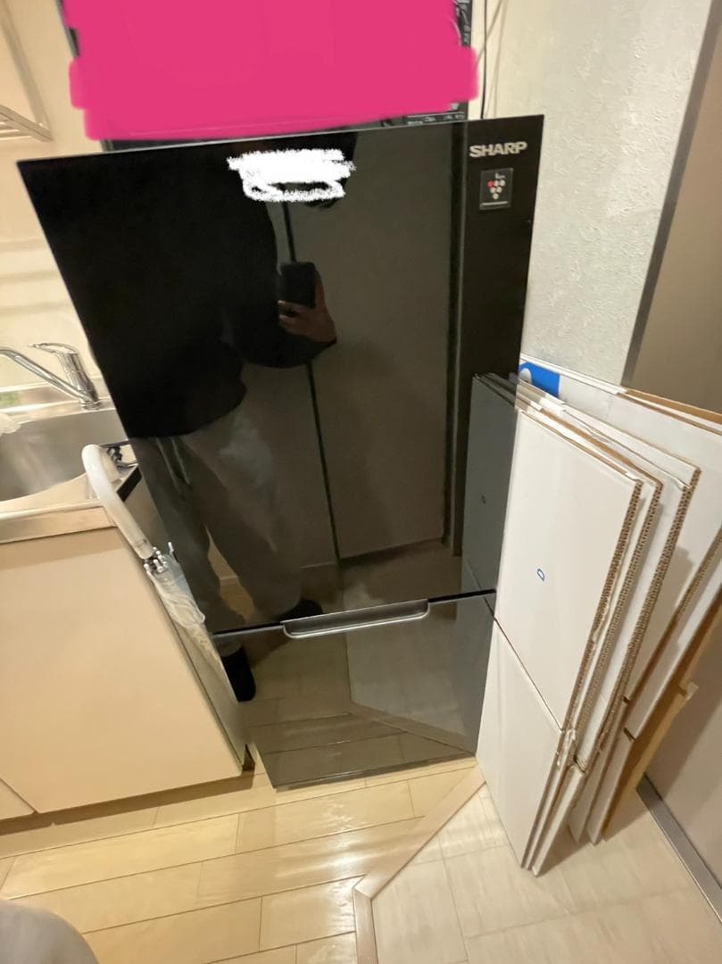 シャープ SHARP 冷蔵庫 （152L・幅49.5cm SJ-GD15J-B）