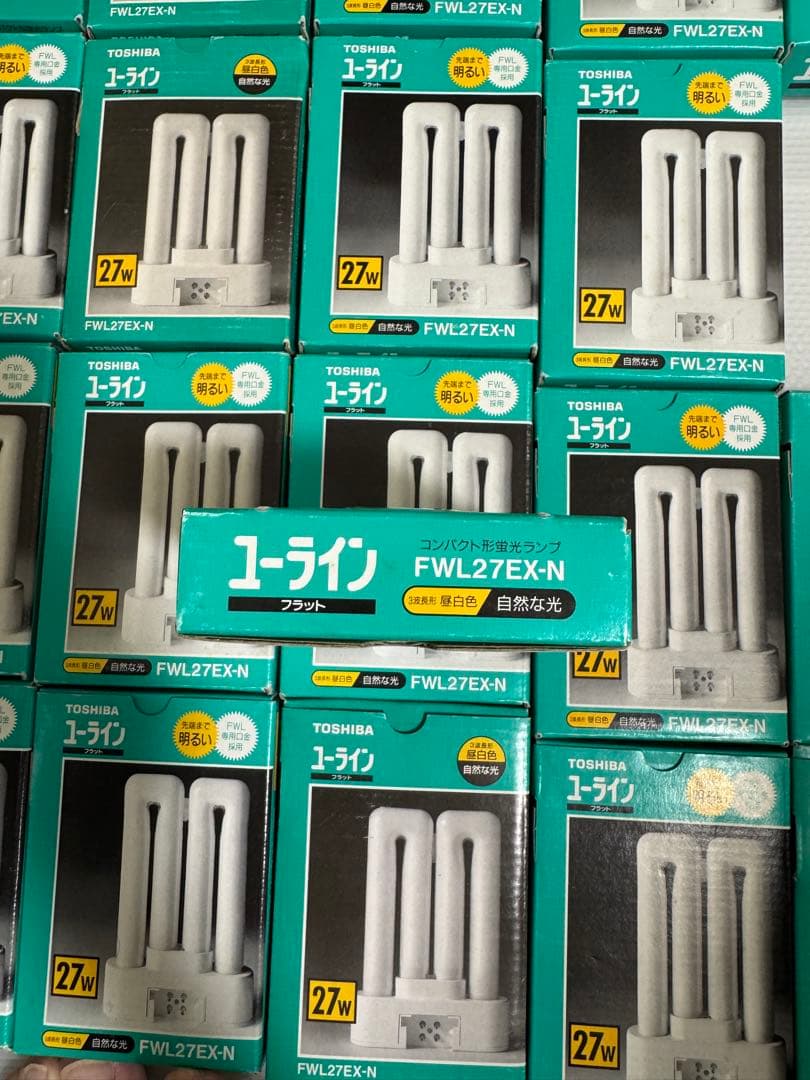 東芝 FWL27EX-N 30個 ユーラインプラット 未使用