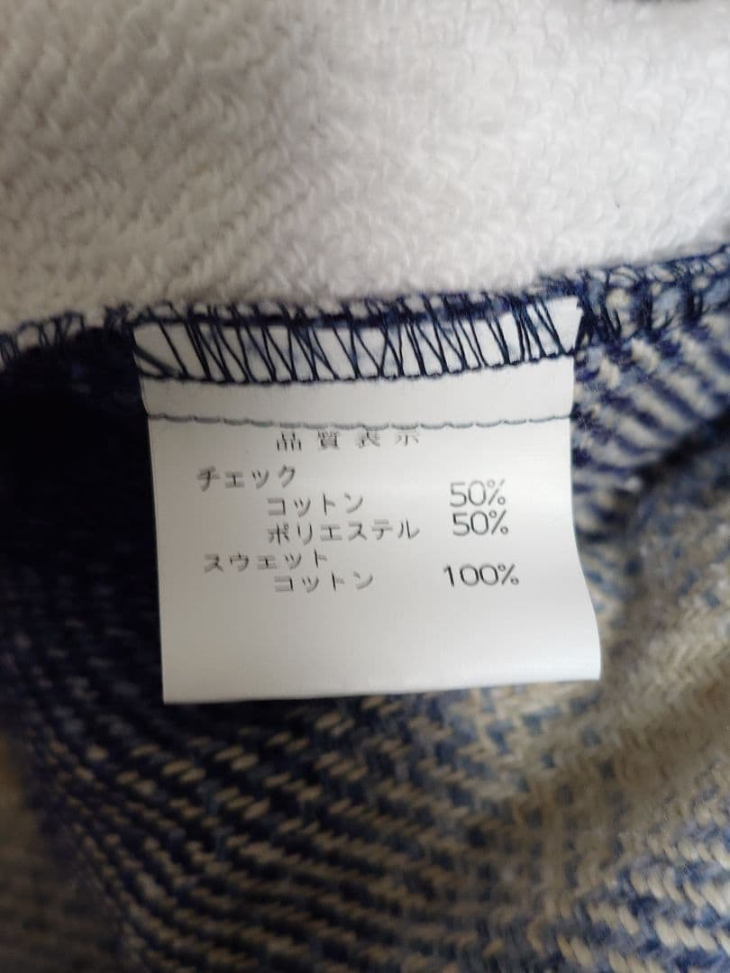 ジャケット・アウター EFFECTEN / Switching Check Field Jacket