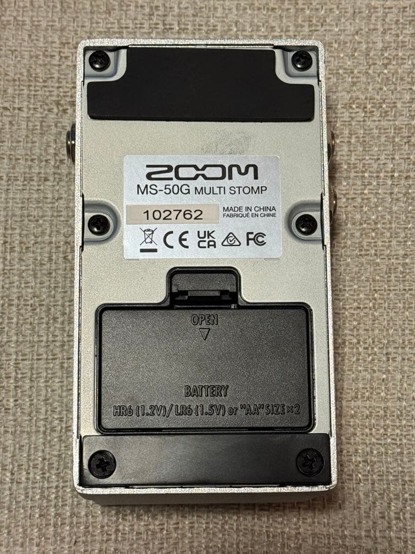 ZOOM MULTISTOMP MS-50G ケーブル付 マルチエフェクター