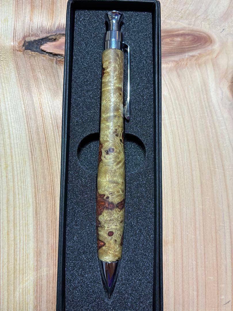 こぶた工房　極上➕花梨紅白瘤杢