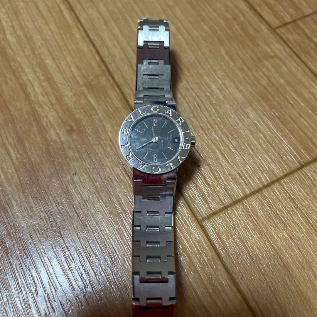 BULGARI シルバー アナログ時計　値段交渉します。