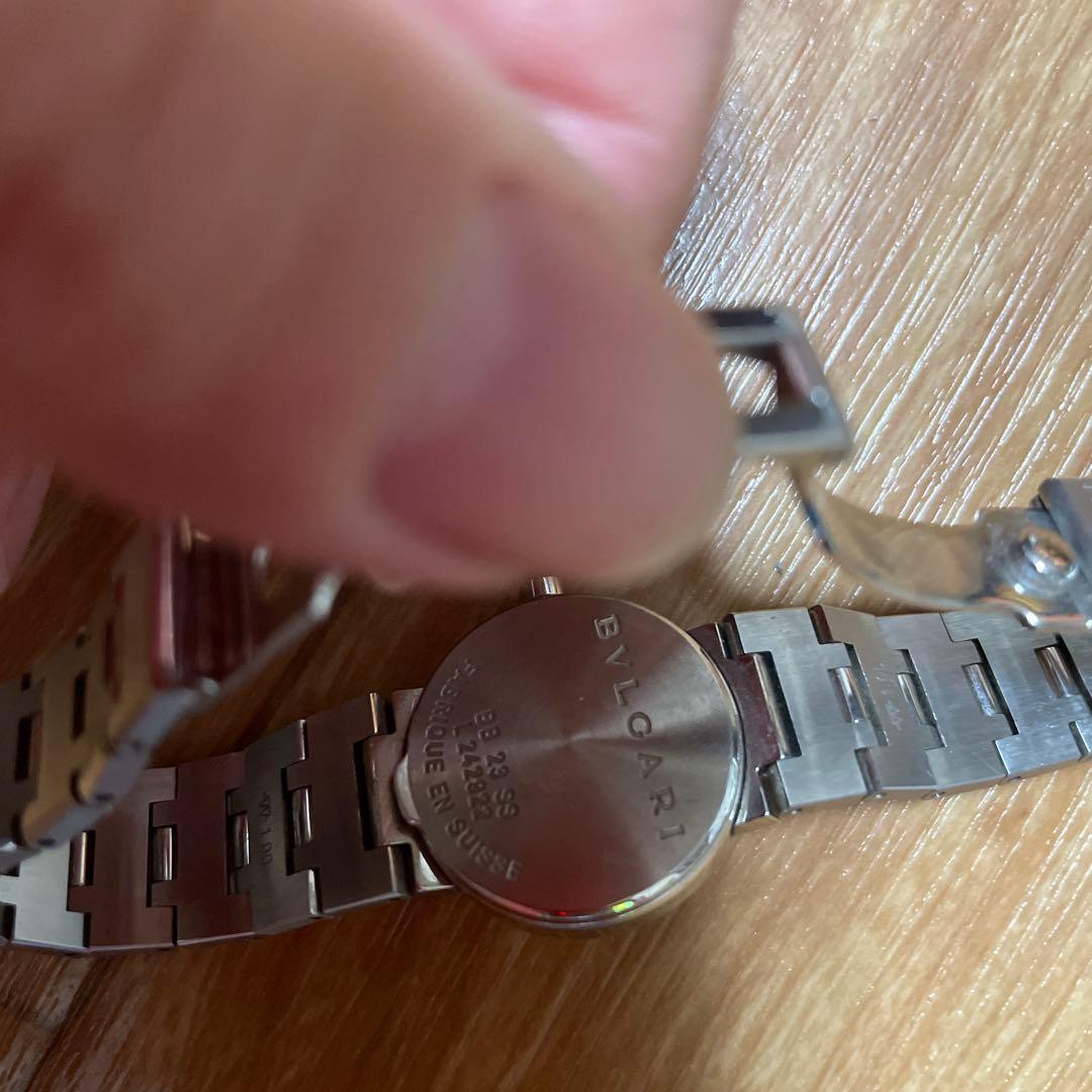 BULGARI シルバー アナログ時計　値段交渉します。
