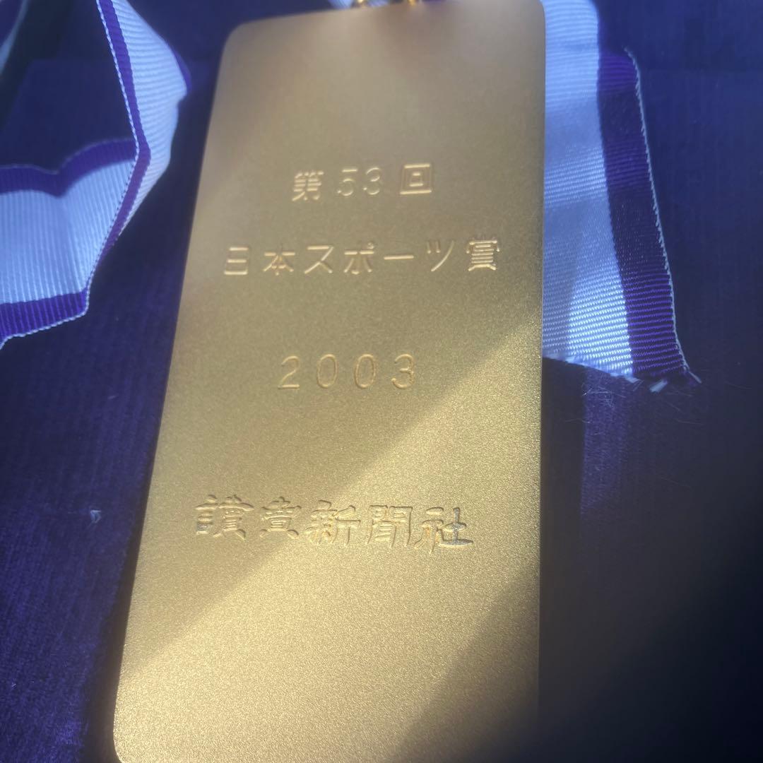 日本スポーツ賞　メダル