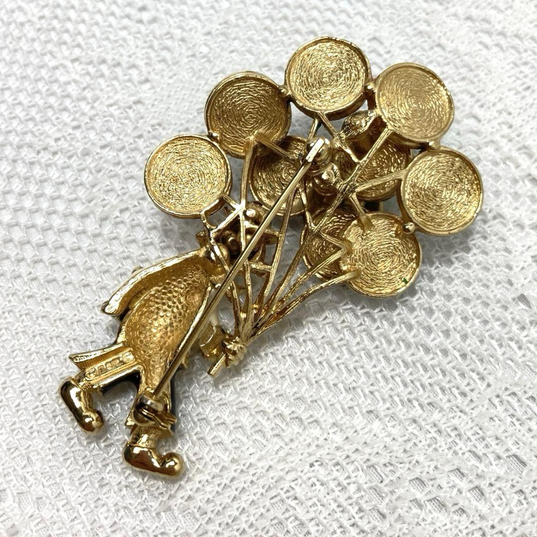 ヴィンテージ CINER サイナー 風船を持つキャラクターブローチ 511k