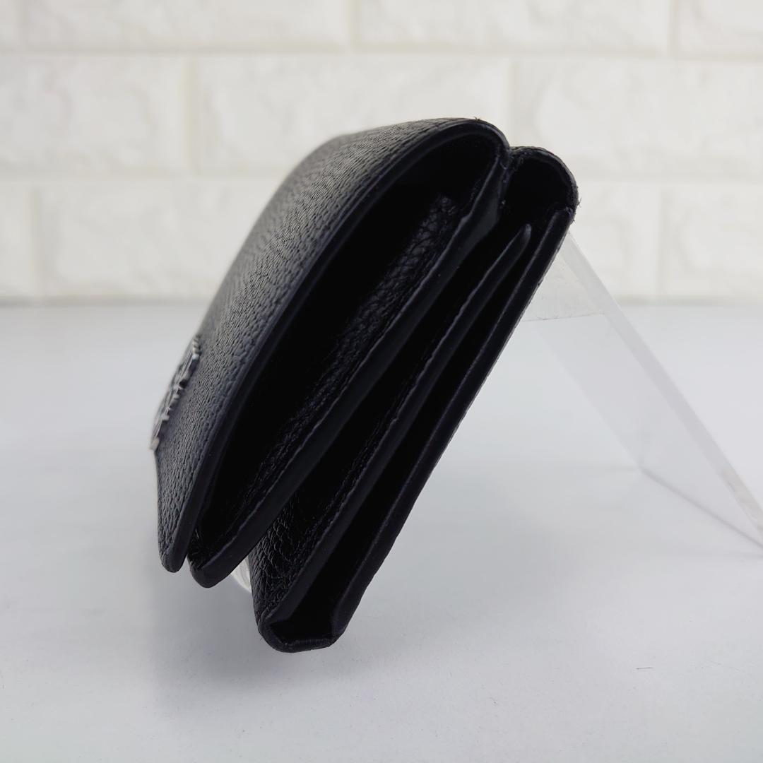 【美品】ロエベ　アナグラム　トライフォールド　Wホック　三つ折り財布　1202