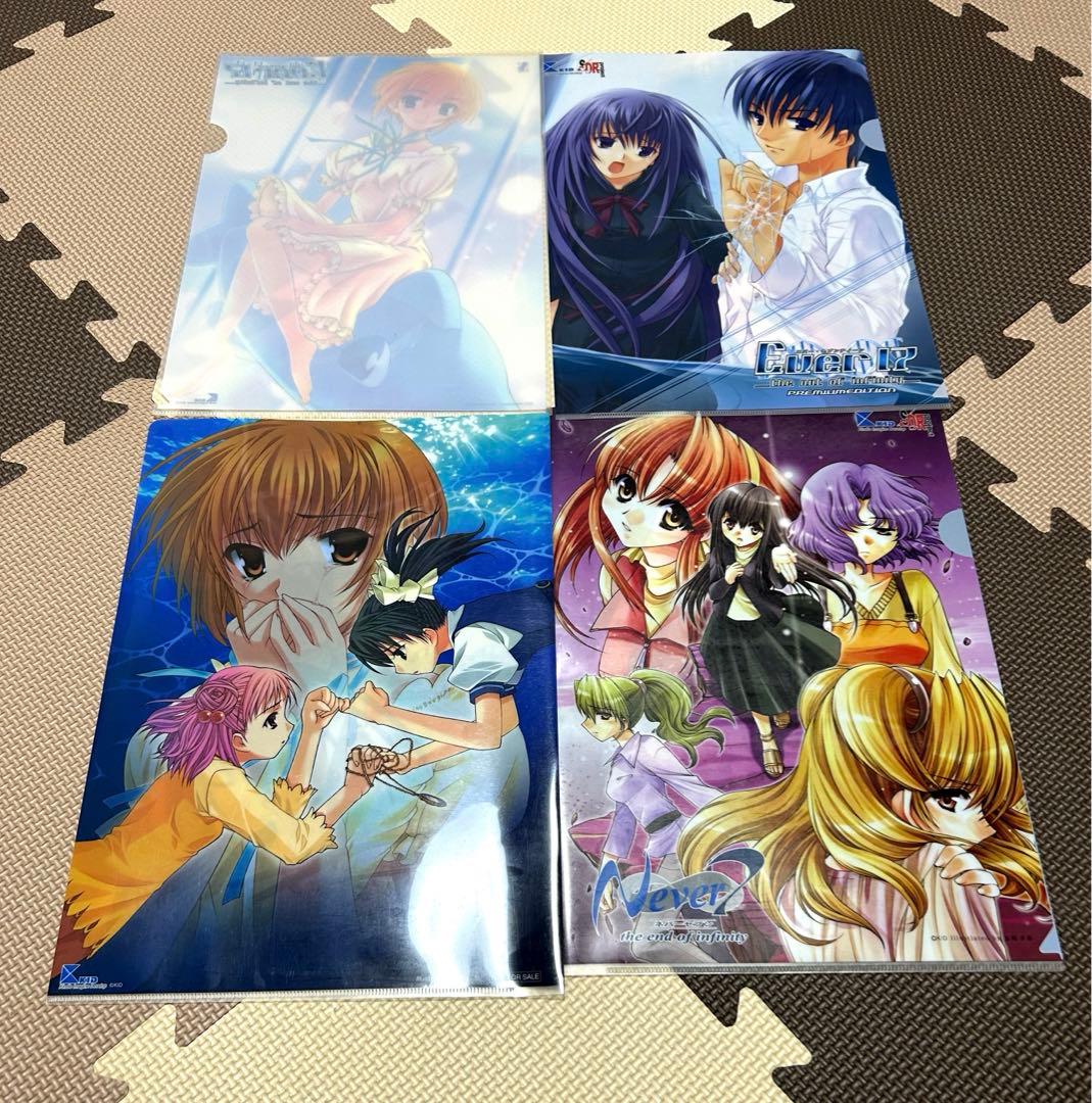 Ever17クリアファイル 非売品 KID PS2